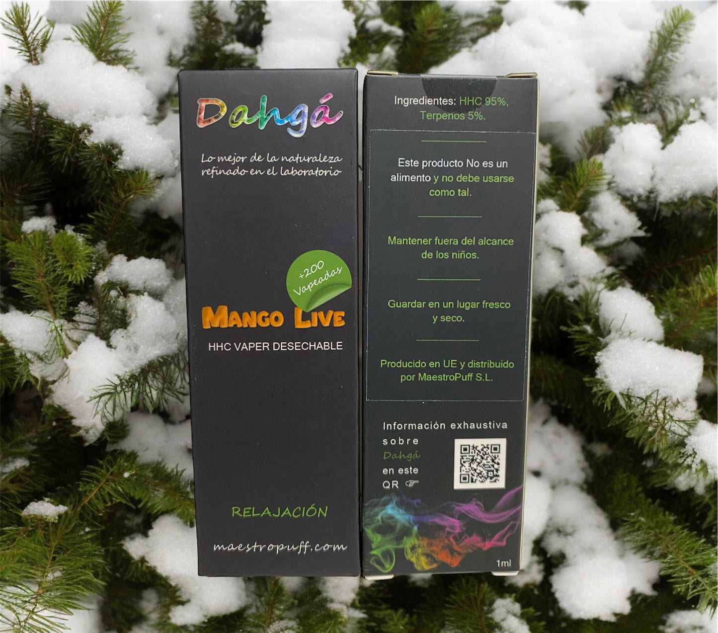 VAPER HHC DESECHABLE - MANGO LIVE