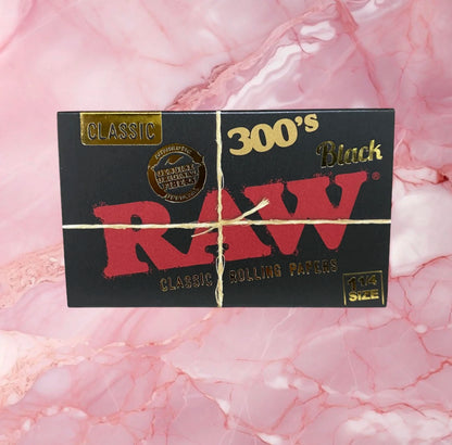 Papel Raw Black 300 1 1/4